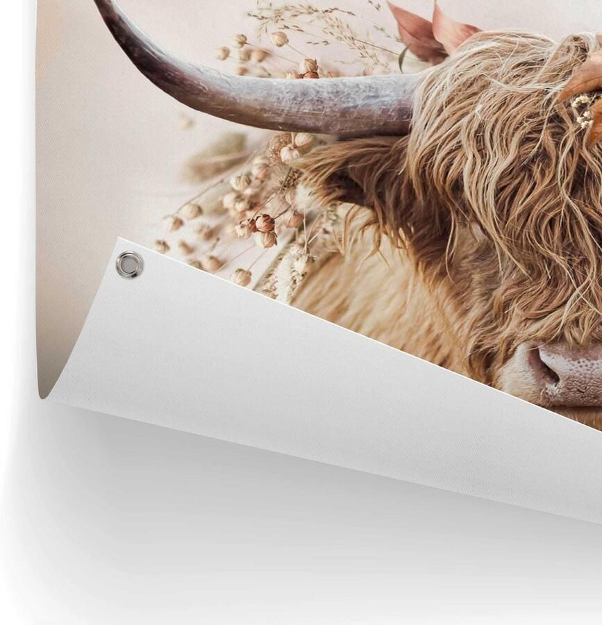 Reinders! Poster Highlander in bloemen Outdoor voor tuin of balkon - Foto 2