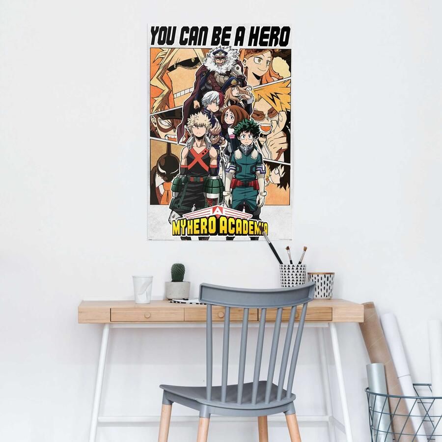 Reinders! Poster My Hero Academia S3 be a hero - Foto 2