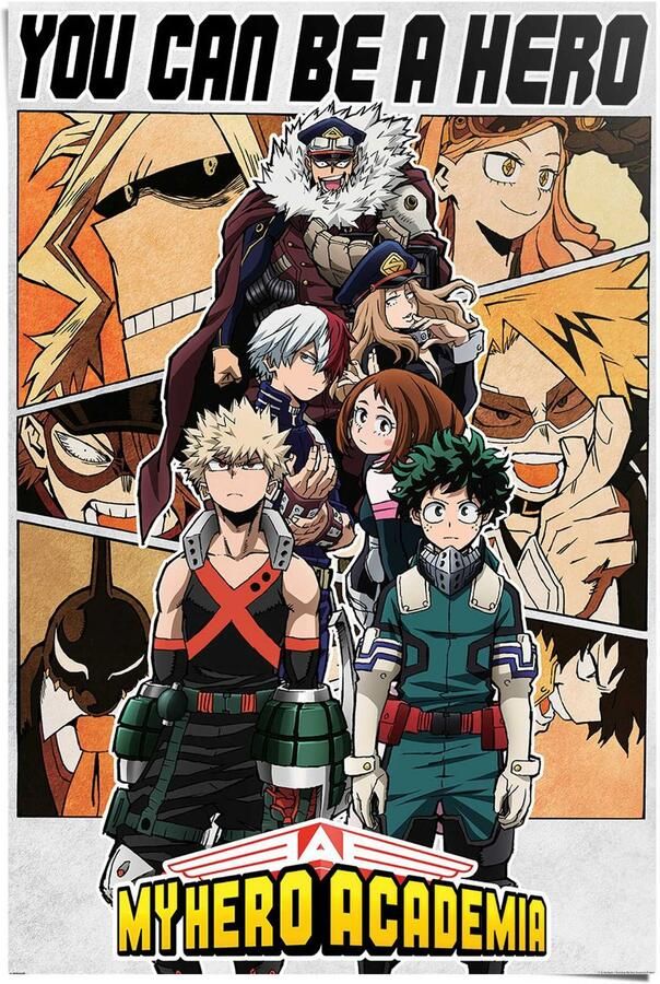 Reinders! Poster My Hero Academia S3 be a hero