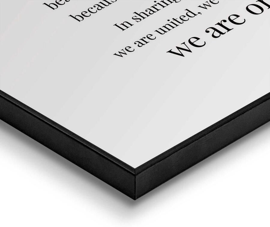 Leen Bakker Poster met lijst Namaste 40x30 cm - Foto 2