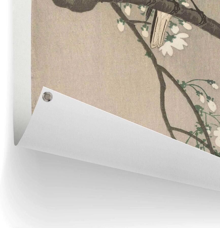 Reinders! Poster Ohara Koson Koolmezen op bloesemtak - Foto 2