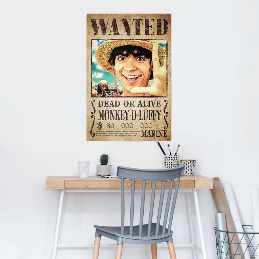 Reinders! Poster One Piece wanted monkey d. Luffy - Foto 2