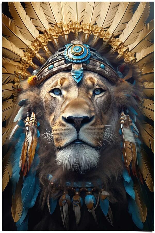 Reinders! Poster Ornament Lion