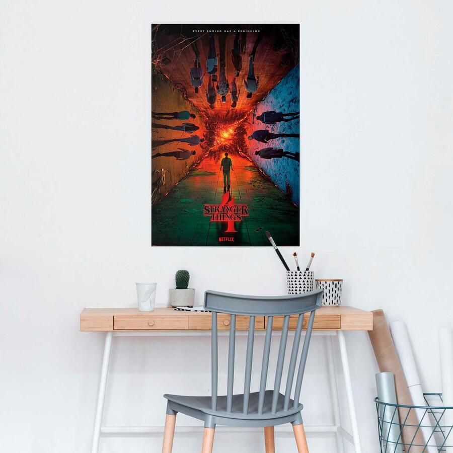 Reinders! Poster Stranger Things every ending has a beginning - Foto 2