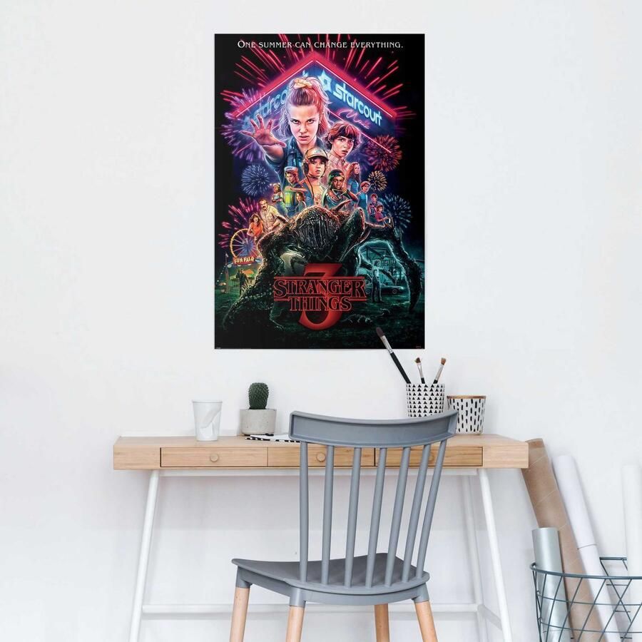Reinders! Poster Stranger Things Summer of 85 Netflix Mike Eleven - Foto 2