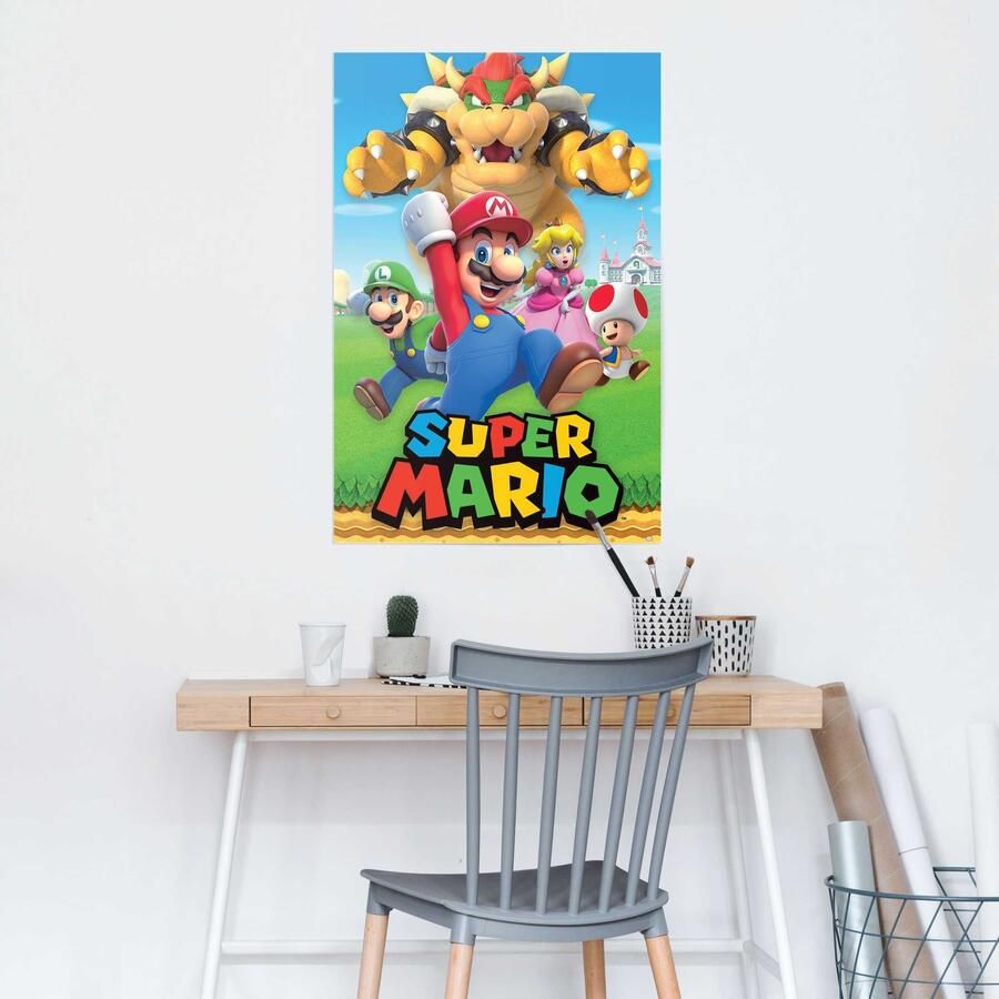 Reinders! Poster Super Mario Karakter Montage - Foto 2