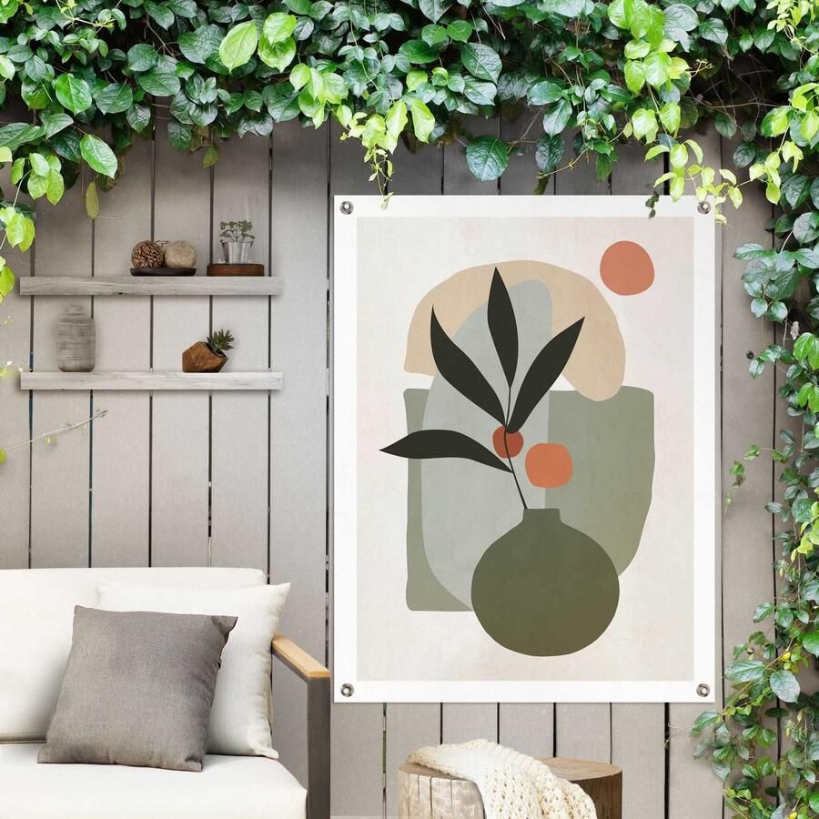 Reinders! Poster Vaas met bloemen Outdoor voor tuin of balkon - Foto 2