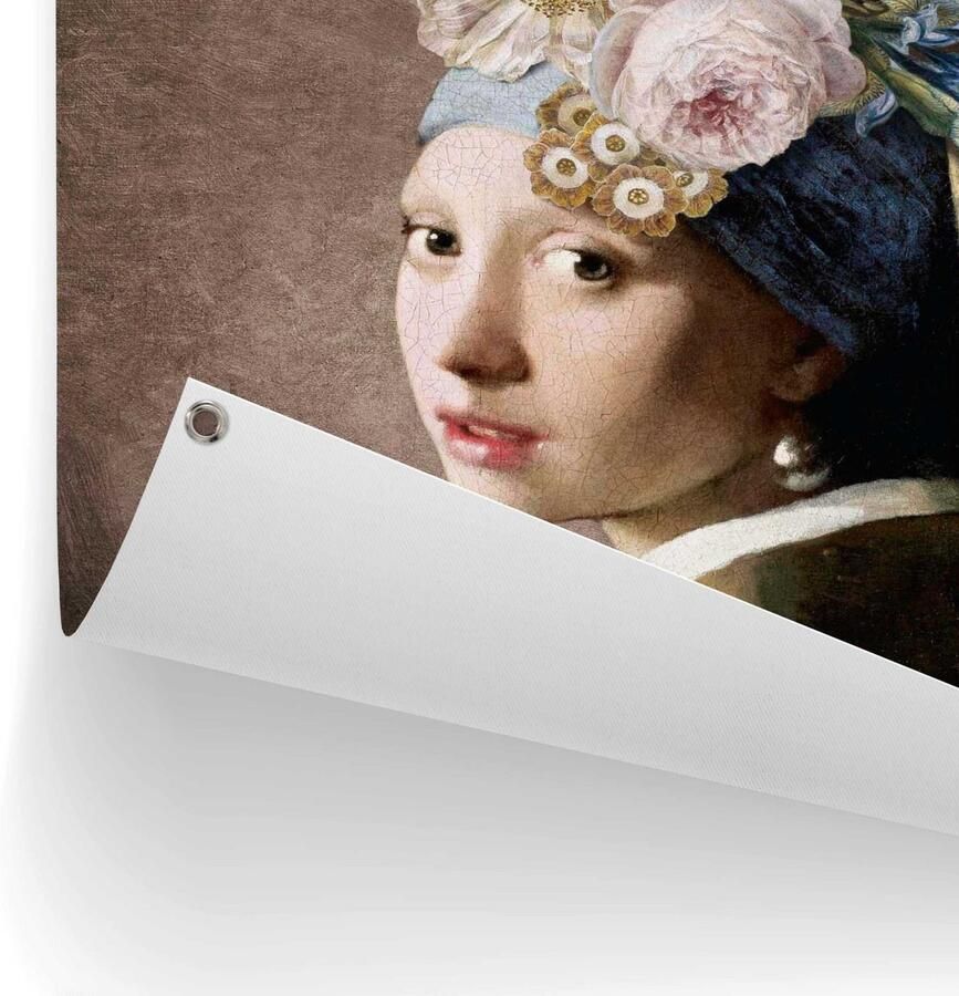 Reinders! Poster Vermeer bloemenmeisje met de pareloorbel - Foto 2
