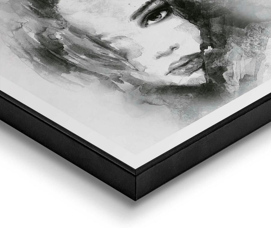 Home24 Ingelijste afbeelding Vrouw Abstract Reinders - Foto 4