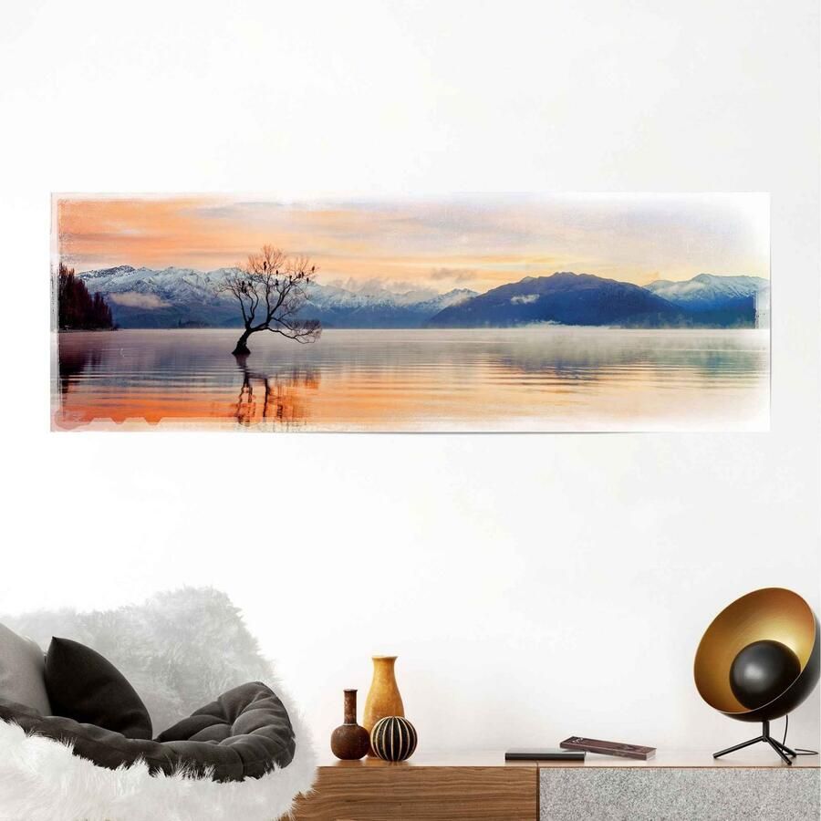 Reinders! Poster Wanaka meer uitzicht - Foto 2