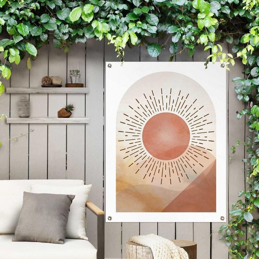Reinders! Poster Zonnegeel Outdoor voor tuin of balkon - Foto 2