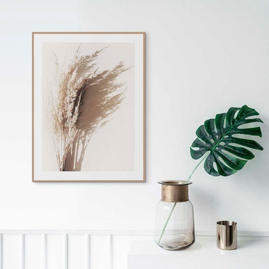Leen Bakker Poster met lijst Gras Boeket 40x30 cm - Foto 2