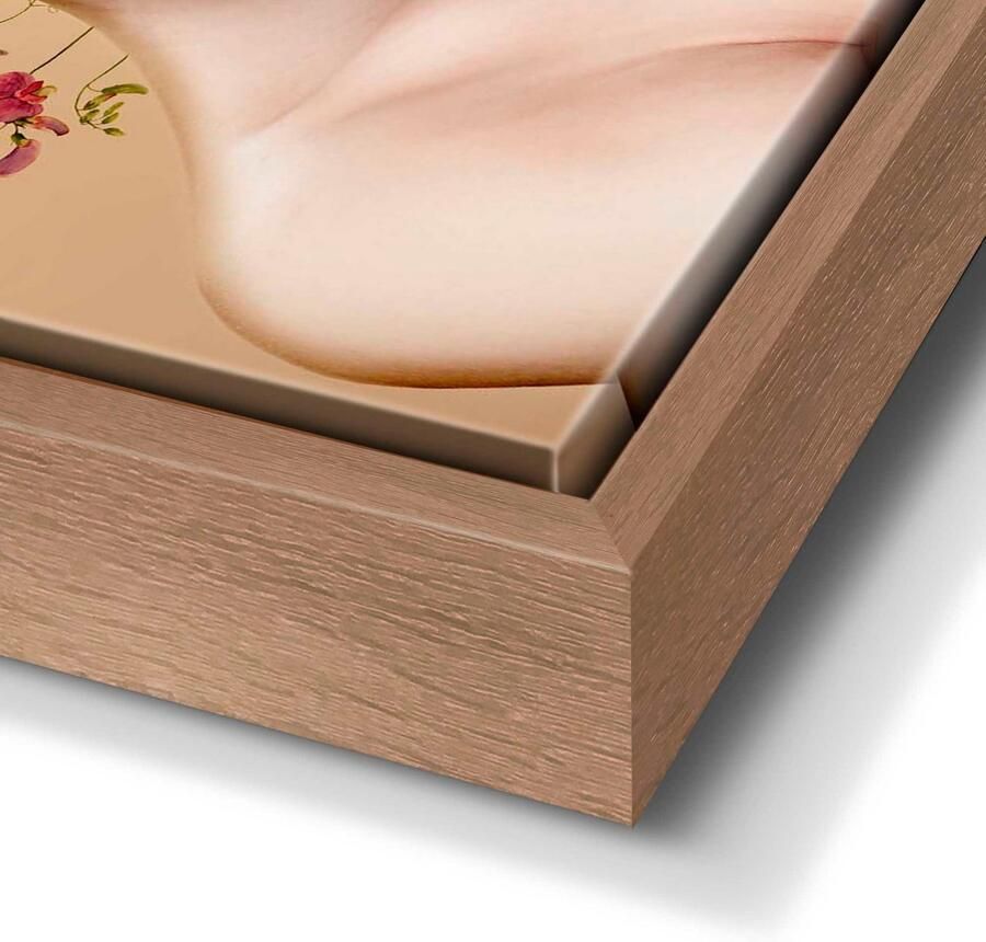 Reinders Vibrant Floral Lady Baklijst Schilderij 118x70cm Hout - Foto 2