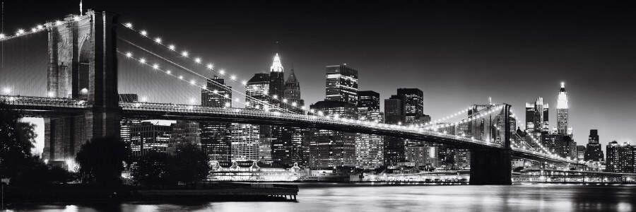 Reinders! Wanddecoratie New York Brooklyn Bridge black & - Foto 3