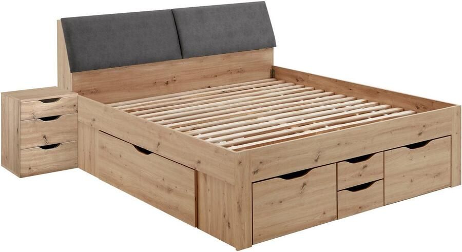 Relita Ledikant met bergruimte Maxi met laden en bergruimte in het hoofdbord - Foto 3