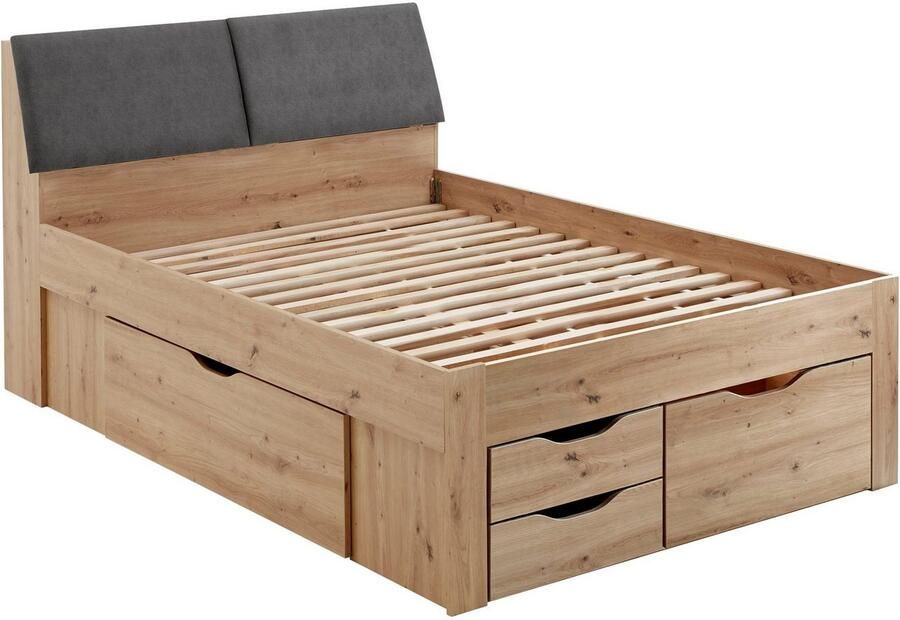 Relita Ledikant met bergruimte Maxi met laden en bergruimte in het hoofdbord - Foto 4