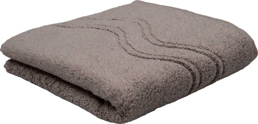 ROSS Douchelaken Cashmere feeling met golven-randdessin (1 stuk) - Foto 3