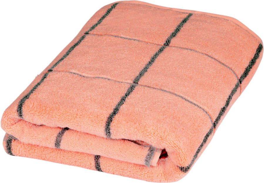 ROSS Douchelaken Cashmere geruit 100% katoen geruit in modieuze ruitkleuren (1 stuk) - Foto 1