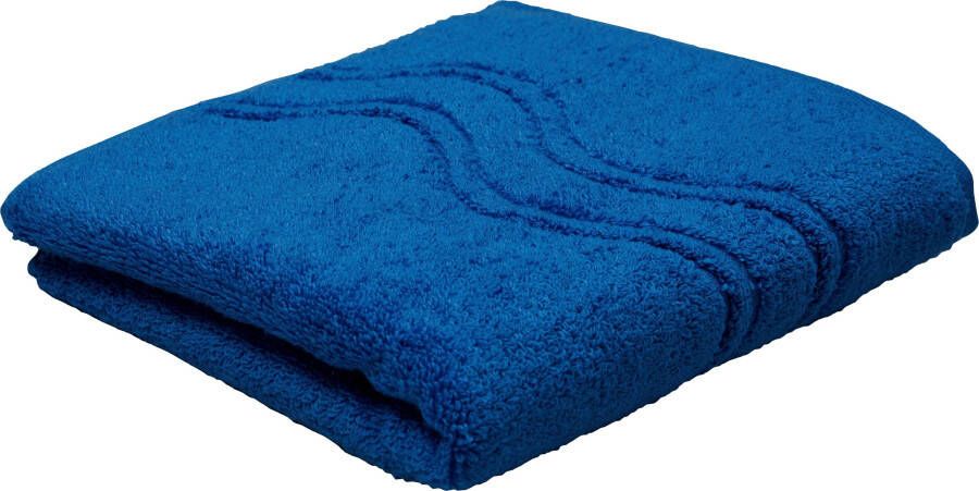 ROSS Handdoek Cashmere feeling 100% katoen met golf-rand grote kleurkeuze (set 2 stuks) - Foto 1