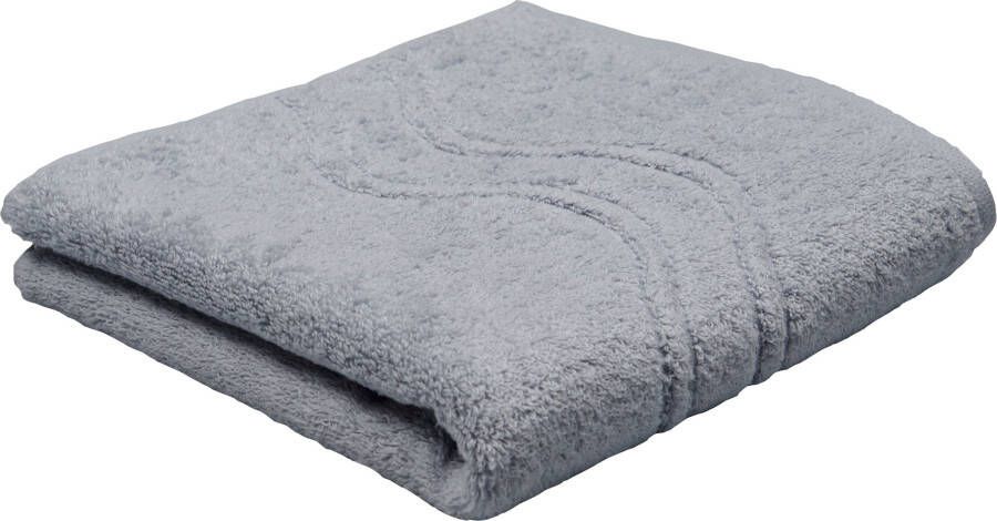 ROSS Handdoek Cashmere feeling 100% katoen met golf-rand grote kleurkeuze (set 2 stuks) - Foto 1