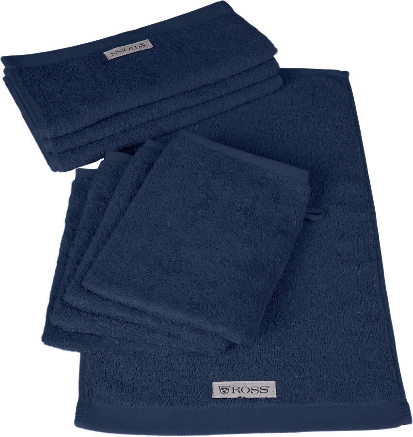 ROSS Handdoekenset Sinfonie bevat gastendoeken en washandjes (set 8-delig) - Foto 1