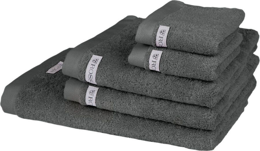 ROSS Handdoekenset Sinfonie bevat handdoeken badhanddoek en gastendoeken (set 5-delig)