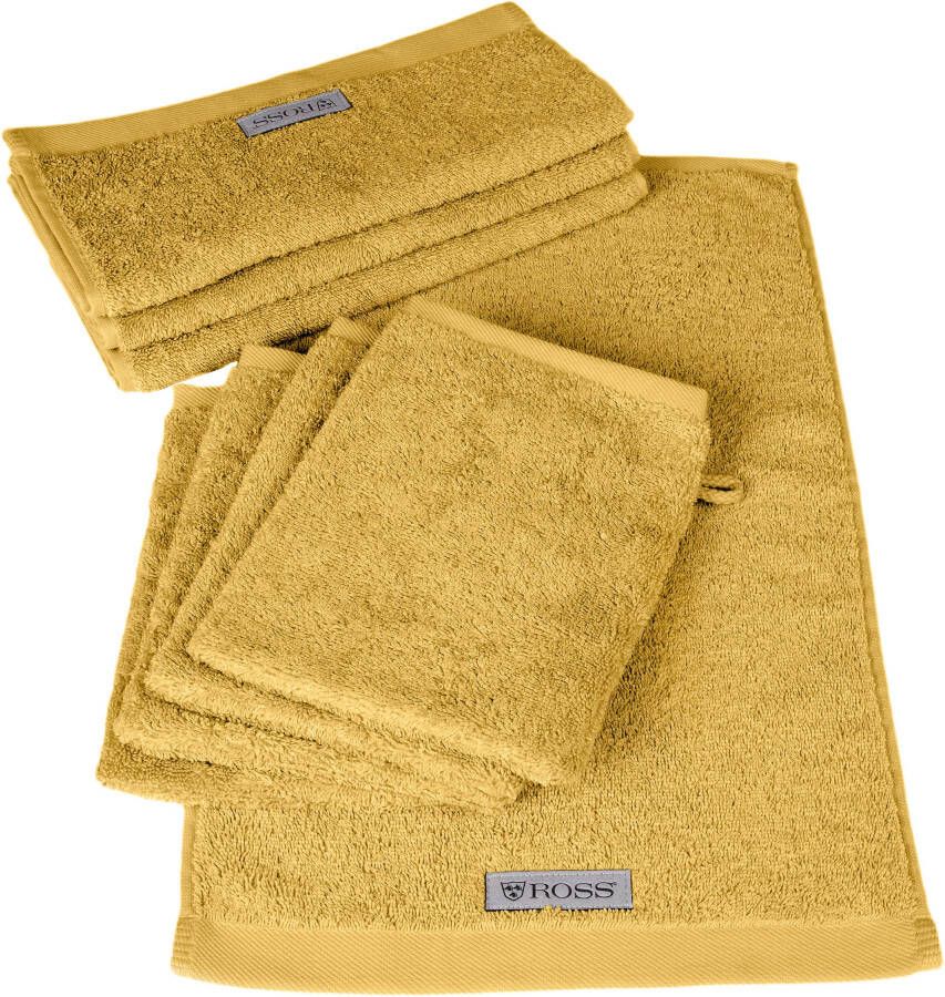 ROSS Handdoekenset Sinfonie bevat gastendoeken en washandjes (set 8-delig) - Foto 4