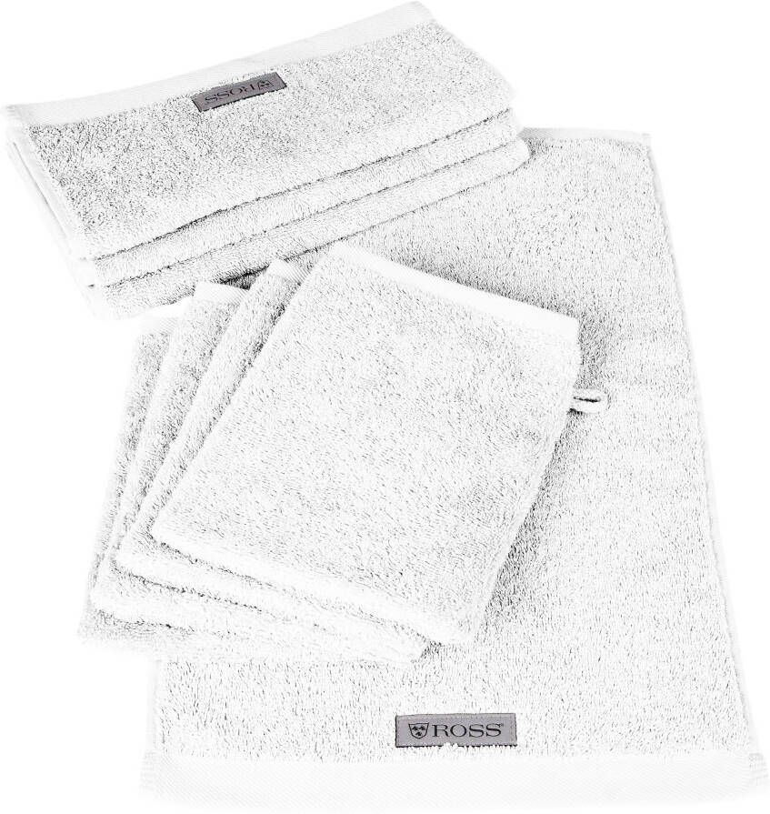 ROSS Handdoekenset Sinfonie bevat gastendoeken en washandjes (set 8-delig) - Foto 4
