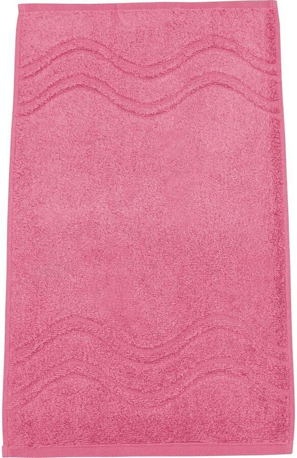 ROSS Gastendoek Cashmere feeling met golven-randdessin (6-delig) - Foto 2