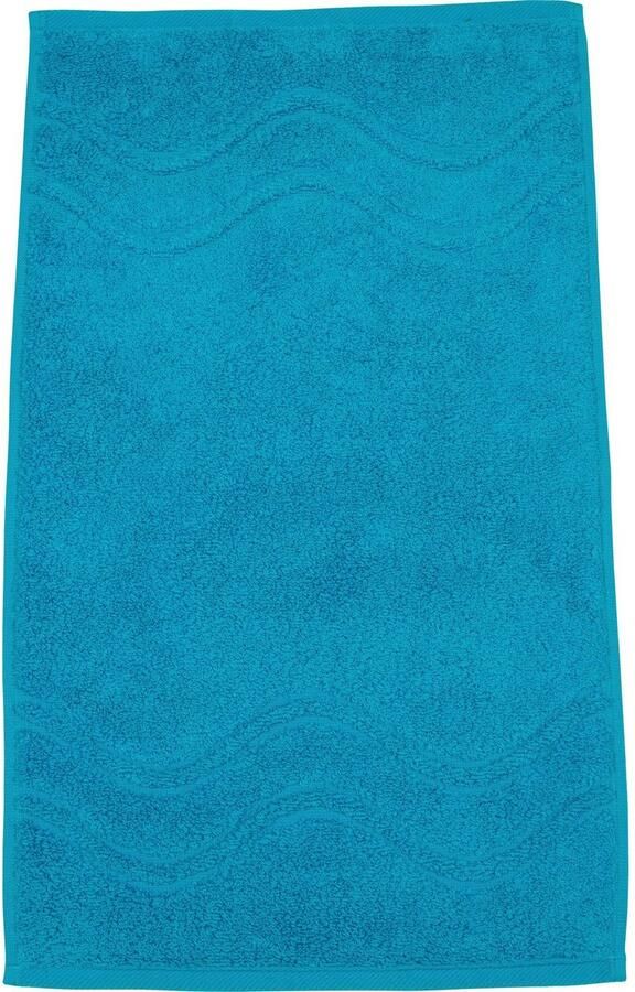 ROSS Gastendoek Cashmere feeling met golven-randdessin (6-delig) - Foto 2