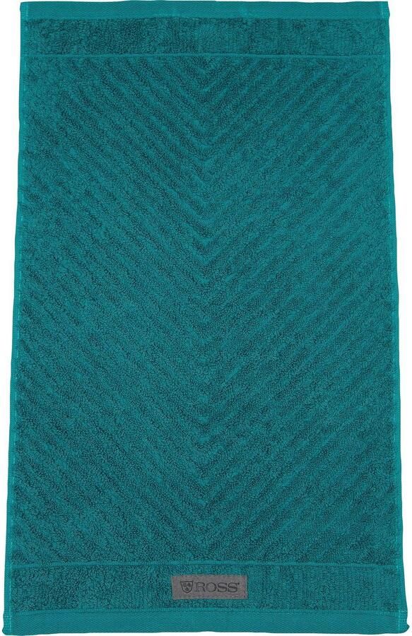 ROSS Gastendoek Smart Uni-rib met velourslabel (6-delig) - Foto 3