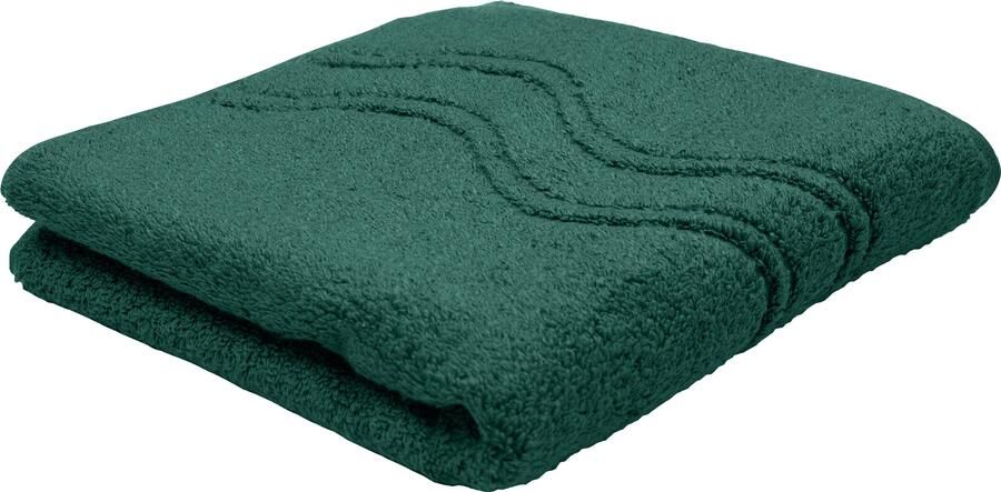 ROSS Handdoek Cashmere feeling 100% katoen met golf-rand grote kleurkeuze (set 2 stuks)