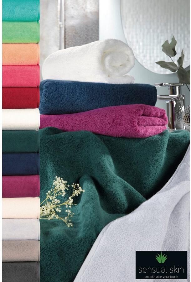 ROSS Washandje Sensual Skin met aloë vera-olie veredeld (6 stuks) - Foto 3