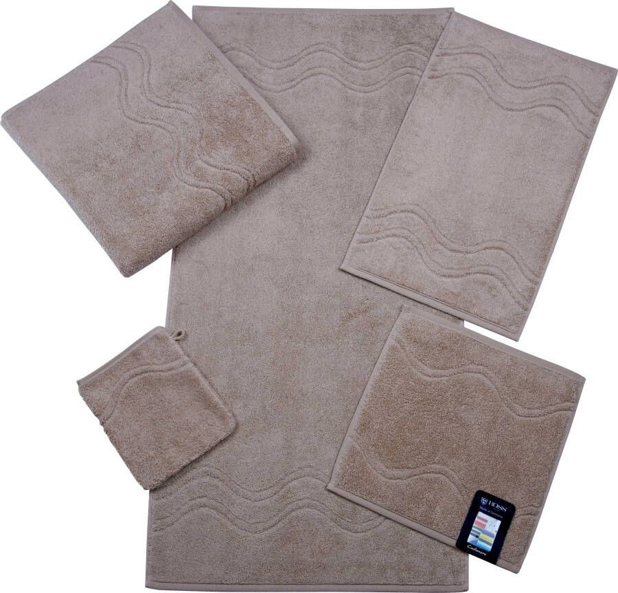 ROSS Washandje Cashmere feeling met golven-randdessin (set 6 stuks) - Foto 3