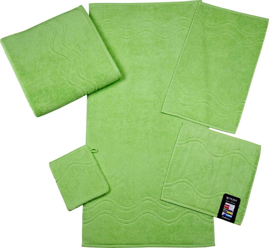 ROSS Waslapje Cashmere feeling met golven-randdessin (set)