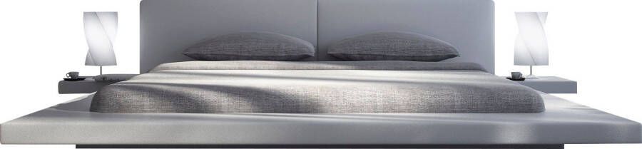 SalesFever Gestoffeerd bed Design bed in een moderne look lounge bed inclusief nachtkastje - Foto 4
