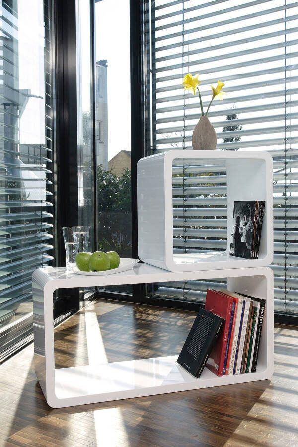 SalesFever Kastelement Regalelement für stilvolles Ordnungsschaffen Te gebruiken als bijzettafel en kastelement - Foto 10