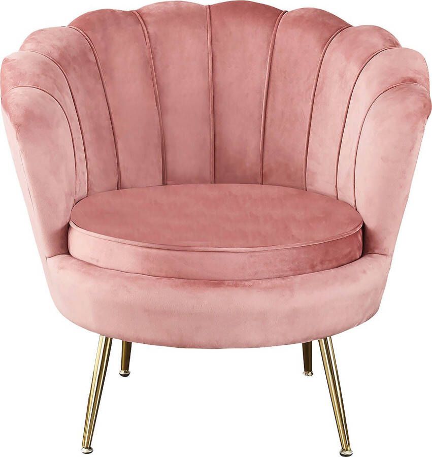 Artistiq Living Artistiq Fauteuil Lizzy Velvet Roze - Foto 7