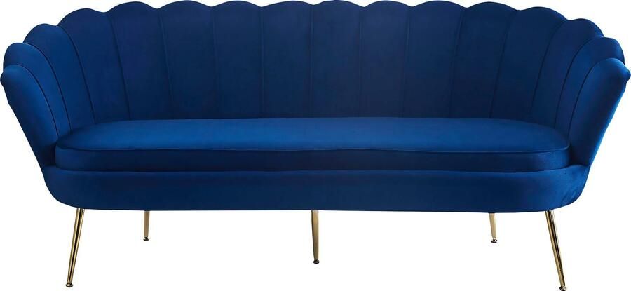 SalesFever 3-zitsbank Clam Komfortsofa opvallend schelpdesign breedte 180 cm - Foto 4