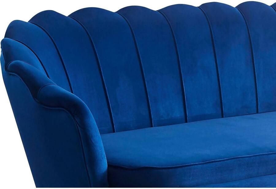 SalesFever 3-zitsbank Clam Komfortsofa opvallend schelpdesign breedte 180 cm