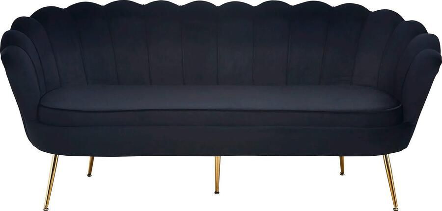 SalesFever 3-zitsbank Clam Komfortsofa opvallend schelpdesign breedte 180 cm - Foto 6