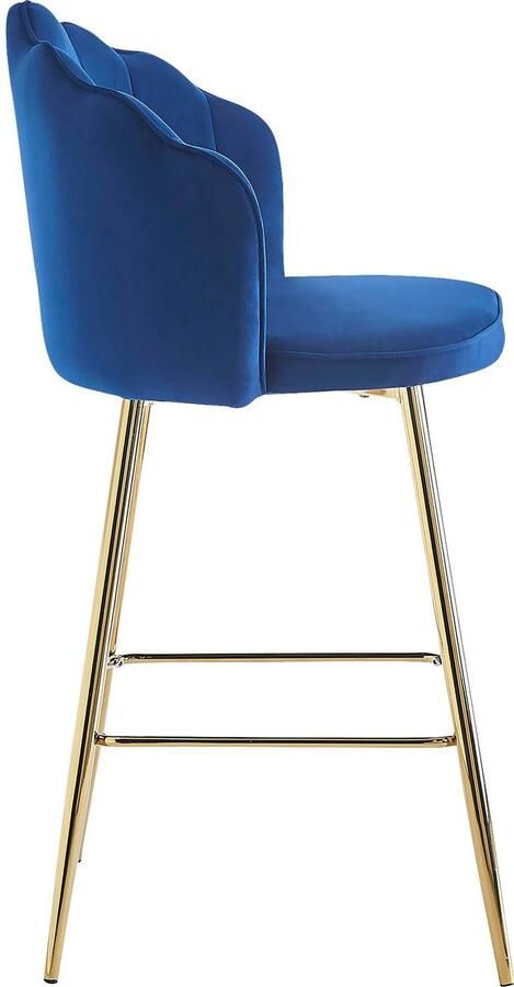 SalesFever Barkruk Clam Barhocker mit Stil opvallend schelpdesign - Foto 2