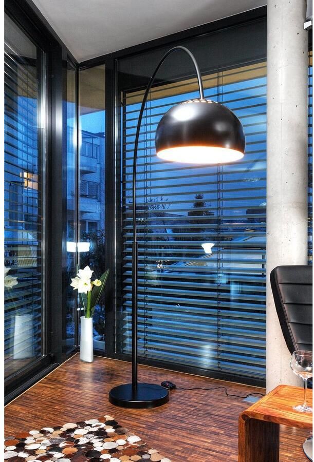 SalesFever Booglamp Tinus met dimschakelaar echte marmeren voet (1 stuk)