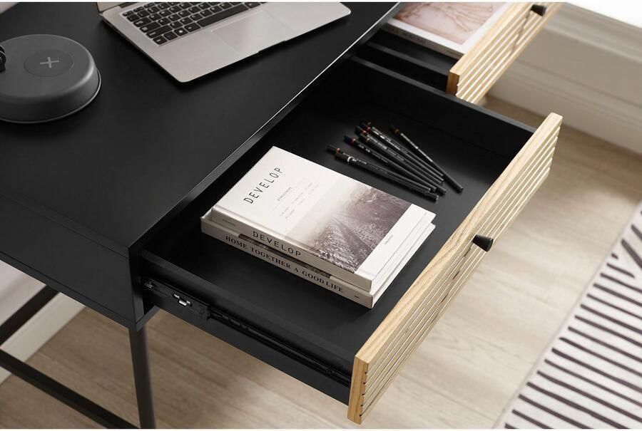 Artistiq Living Artistiq Bureau Sega 120 x 50cm Zwart - Foto 9