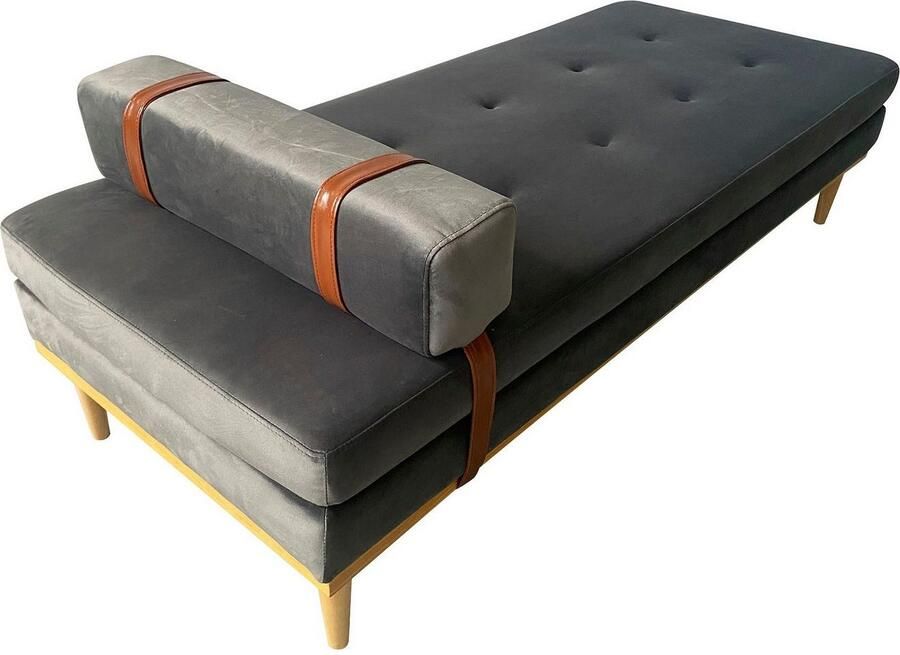 SalesFever Divan Bed: Pure ontspanning Pure ontspanning: daybed met hoofd- en neksteun - Foto 4
