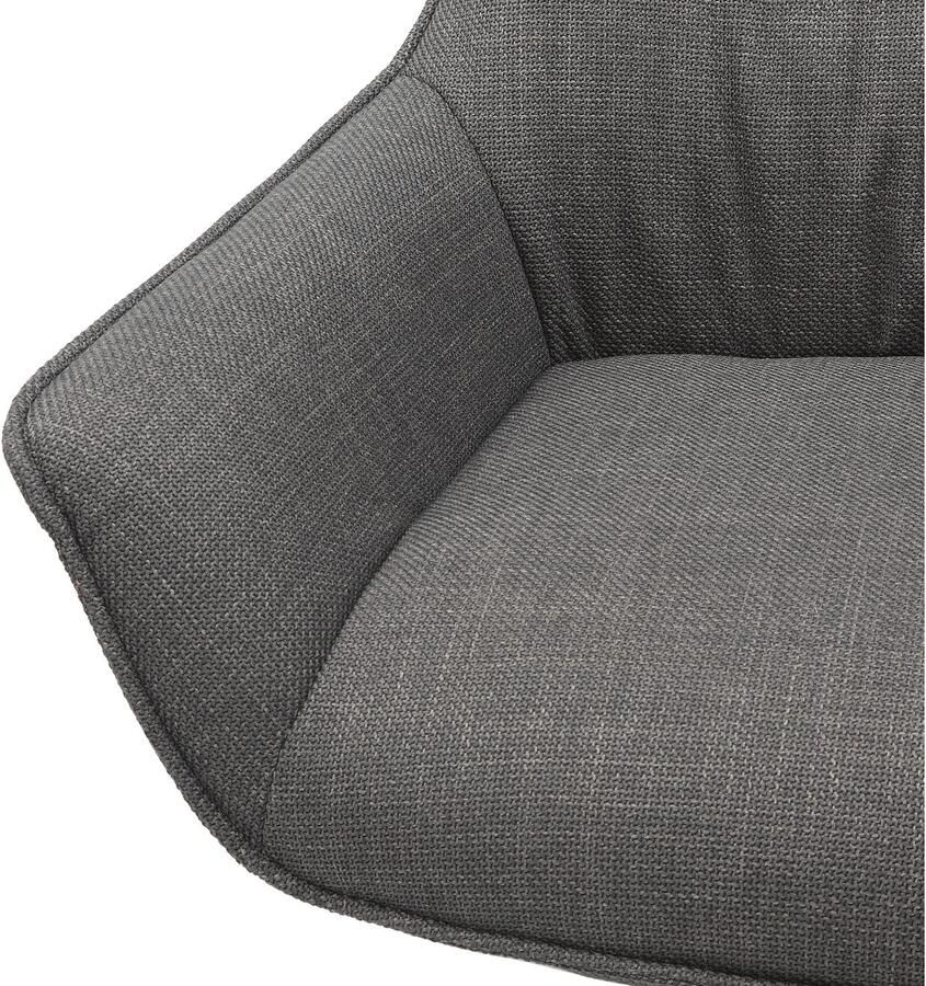 SalesFever Draaibare fauteuil Drehsessel für stilvolles Sitzen Zitvlak met pocketvering - Foto 3