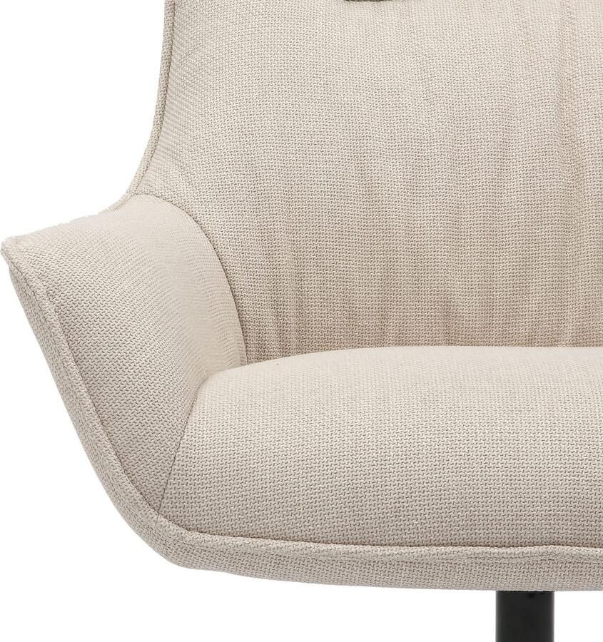 SalesFever Draaibare fauteuil Drehsessel für stilvolles Sitzen Zitvlak met pocketvering - Foto 3