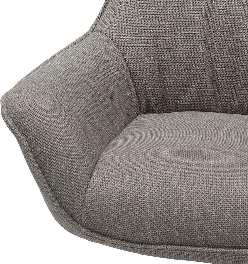 SalesFever Draaibare fauteuil Drehsessel für stilvolles Sitzen Zitvlak met pocketvering - Foto 2