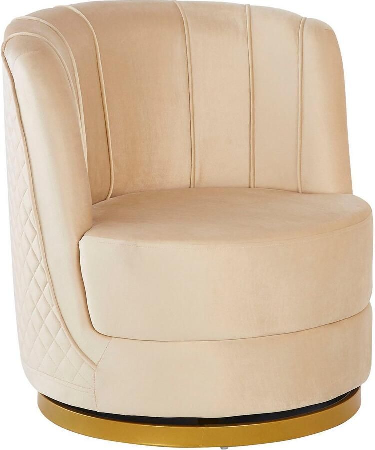 SalesFever Draaibare fauteuil Komfortabler Drehsessel mit Stil 360° draaifunctie - Foto 4