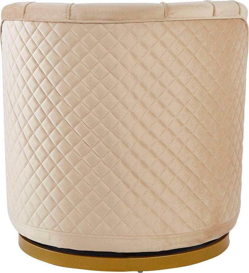 SalesFever Draaibare fauteuil Komfortabler Drehsessel mit Stil 360° draaifunctie - Foto 2